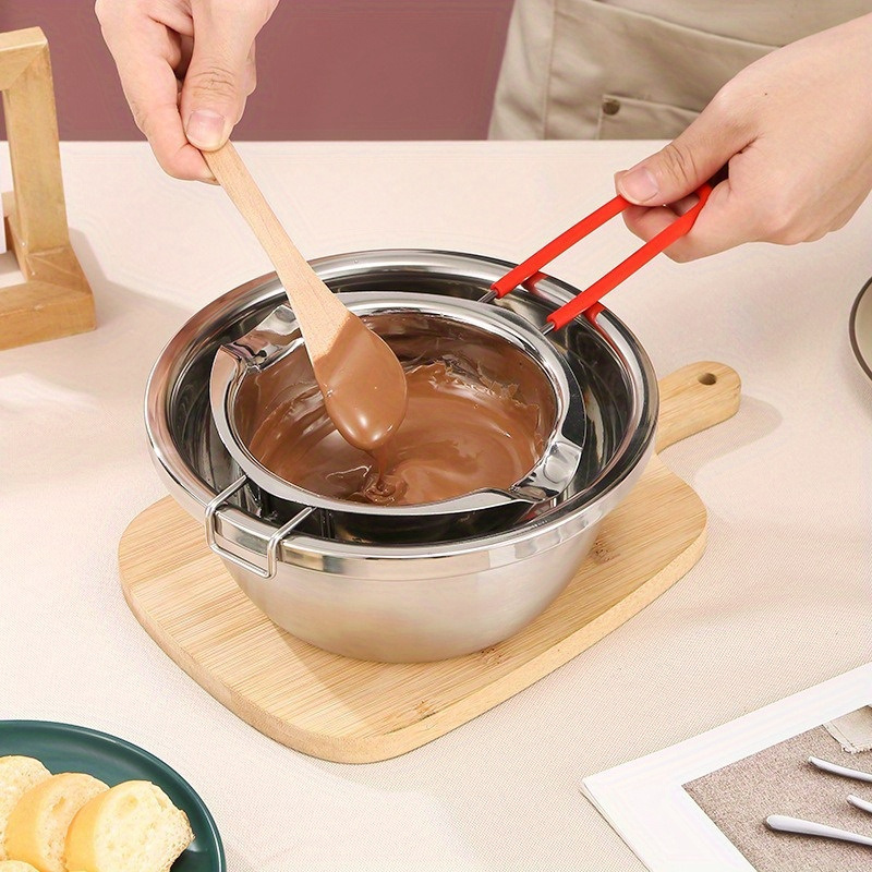 Double Boiler Pot Stainless Steel Chocolate Melting - Temu