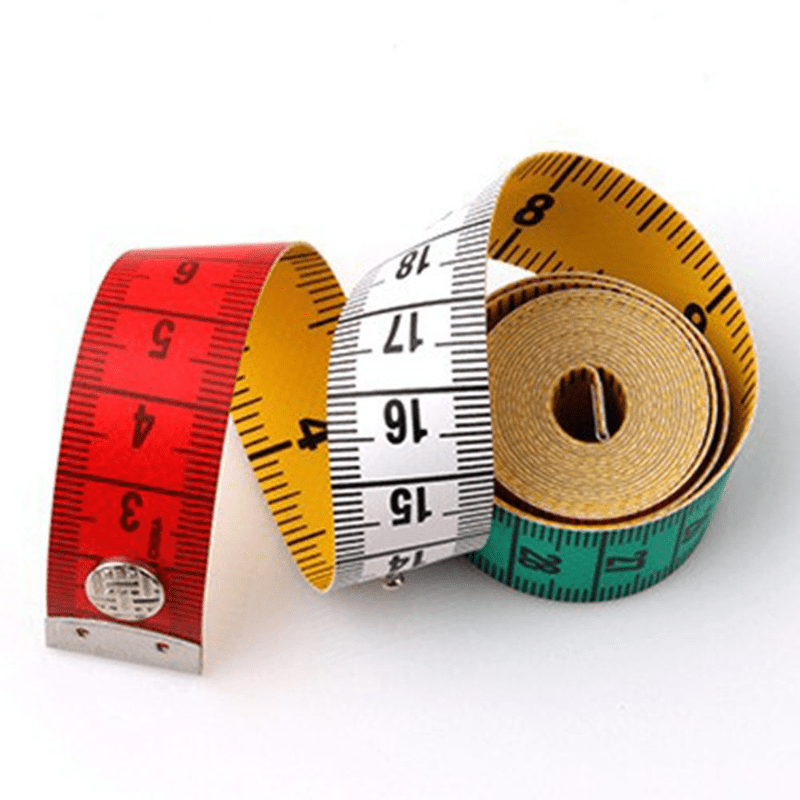 Body White Measuring Tape Ruler Sewing Tailor Tape Measure Soft Flat 60  /150cm