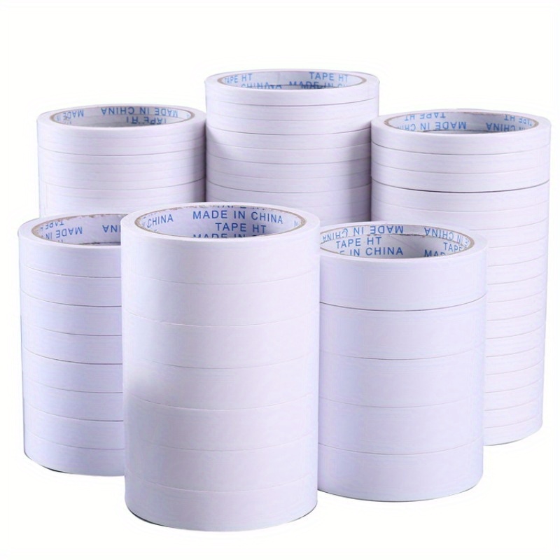 5pcs Double Sided Tape Strong Adhesive Ultra Thin High Adhesive High Tape  Office School Supplies, 10mmX472.44inch
