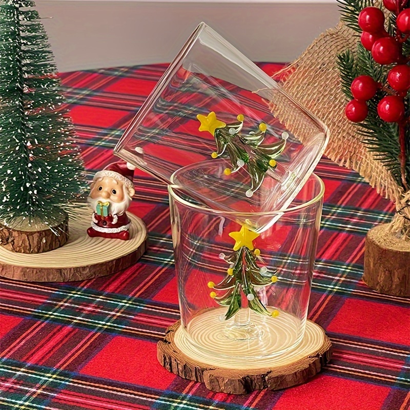 3D Bear Creative Transparent Heat-resistant Double Glass Cup