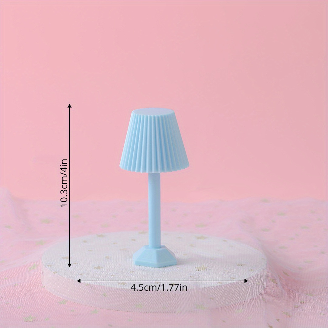 maison de poupée led ou 12v lampe de table 1/12 échelle tiffany cygne cou lampe  miniature meubles lumières