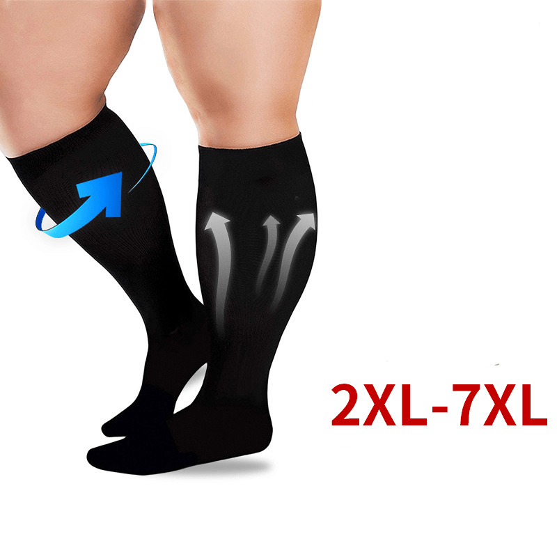 1 Pair Compression Zipper Socks, Sports Pressure Socks, Varicose