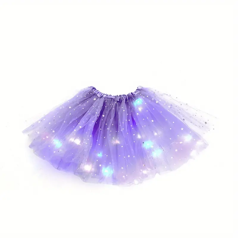 1pc, LED Glowing Light Fleur Princesse Tutu Jupes Fée Costume Pour Fille  Light Up Jupe Glow Bandeau Costume De Fête De Mariage Cosplay - Temu Belgium