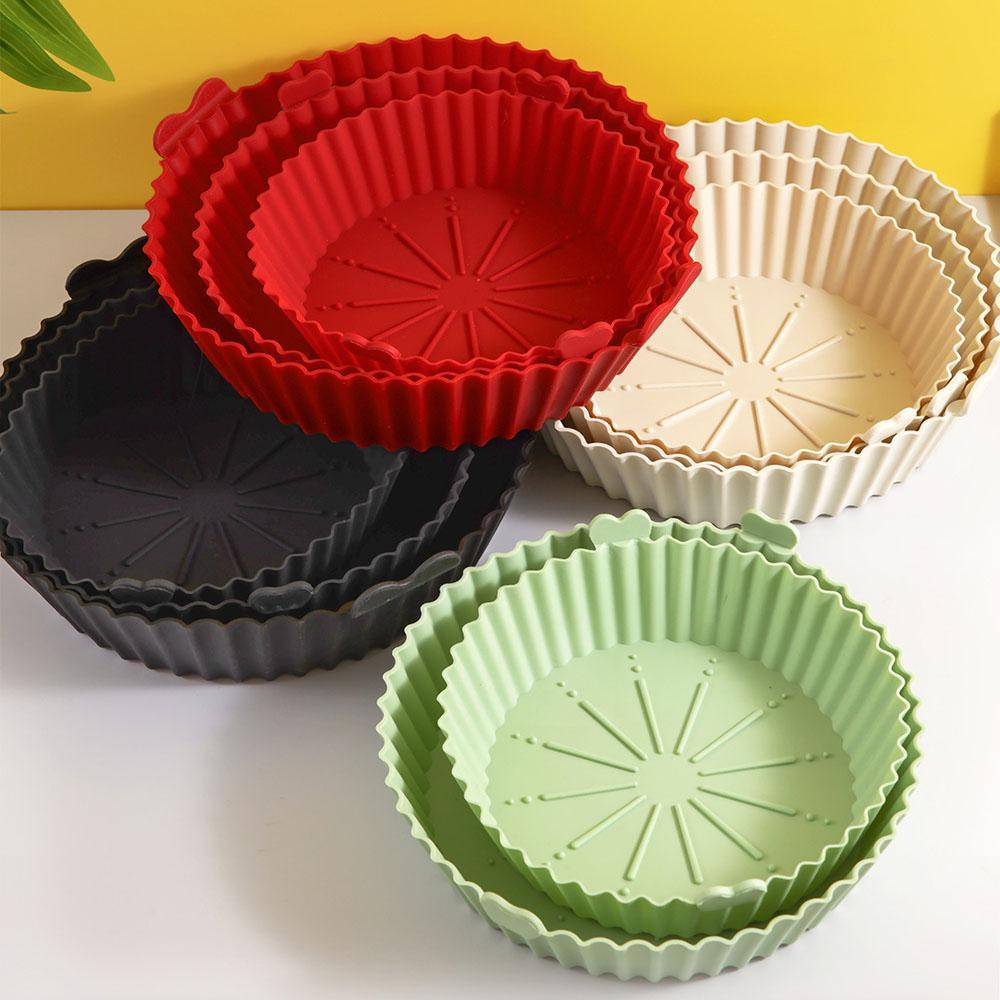 Silicone Air Fryer Liners, Square Air Fryer Liners Pots, For 3qt To 6qt,  Silicone Basket Bowl, Reusable Baking Tray, Oven Accessories, Baking Tools,  Kitchen Gadgets, Kitchen Accessories, Home Kitchen Items - Temu