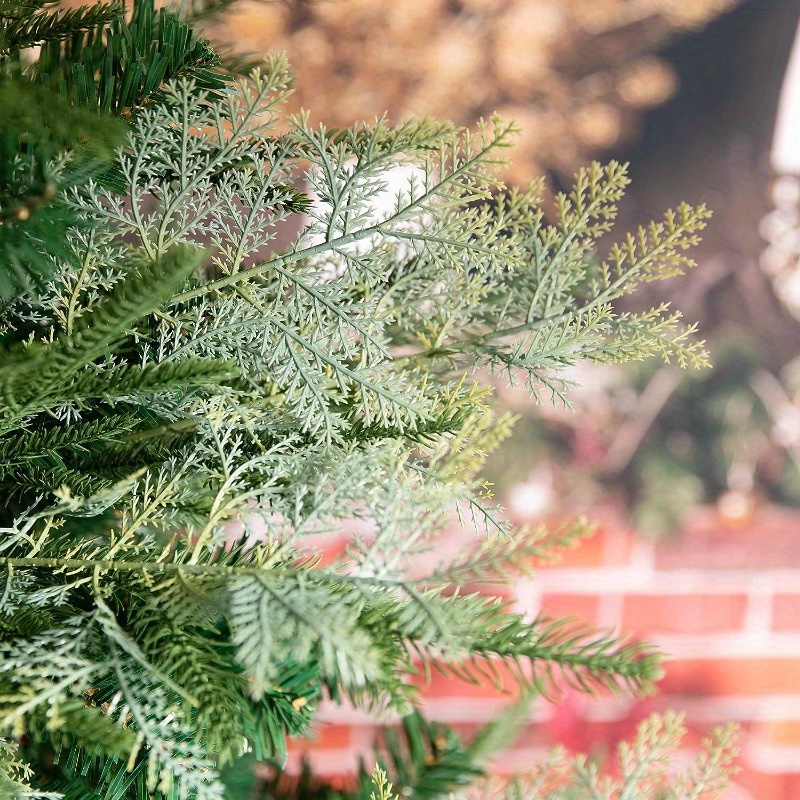 Christmas Faux Greenery Pine Sprigs fake Cedar Pine - Temu