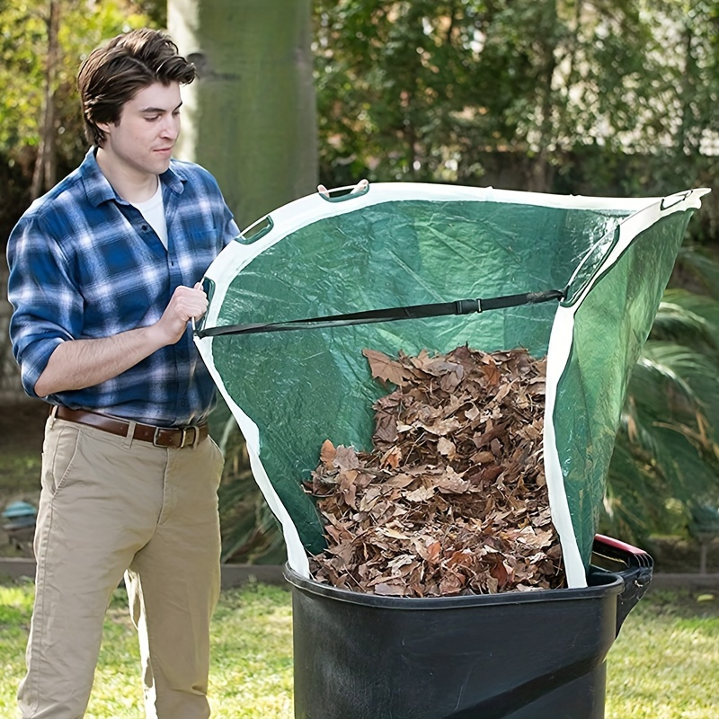 Garden Collapsible Leaf Collector, Outdoor Gardening Pop-up Round