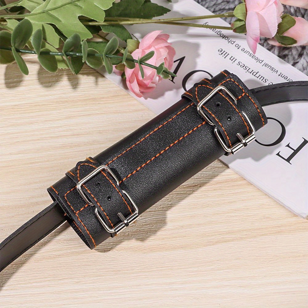 Rapier Cosplay Ring Strap Leather Katana Belt Scabbard Holder Sword Waist  Belt