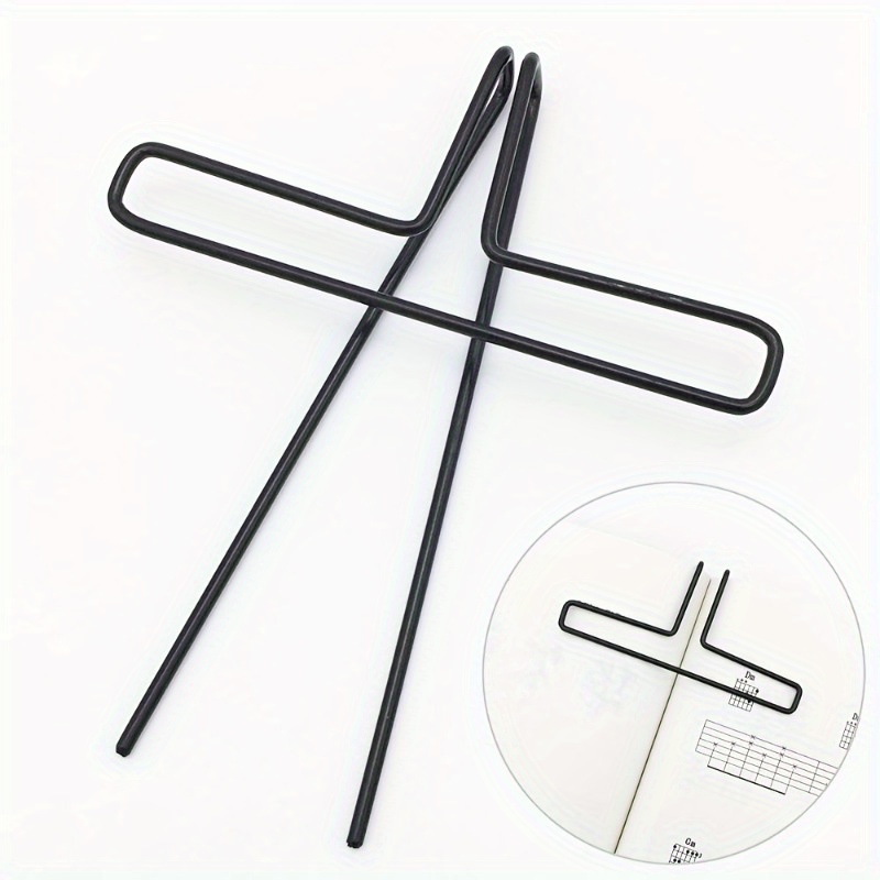 Music Book Sheet Clip Holder For Guitar Piano Violin Cello Flute