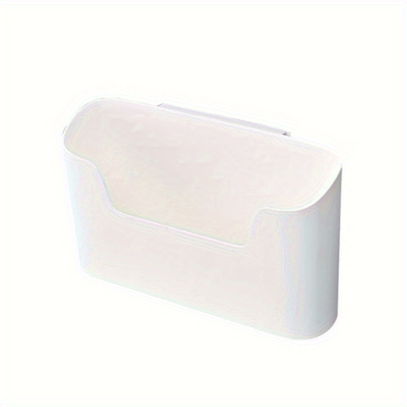 1pc Convenient Wall-mounted Storage Box For Kitchen, Bathroom, Office, Bedroom, Punch-free Cabinet Door Organizer For Home Kitchen Supplies