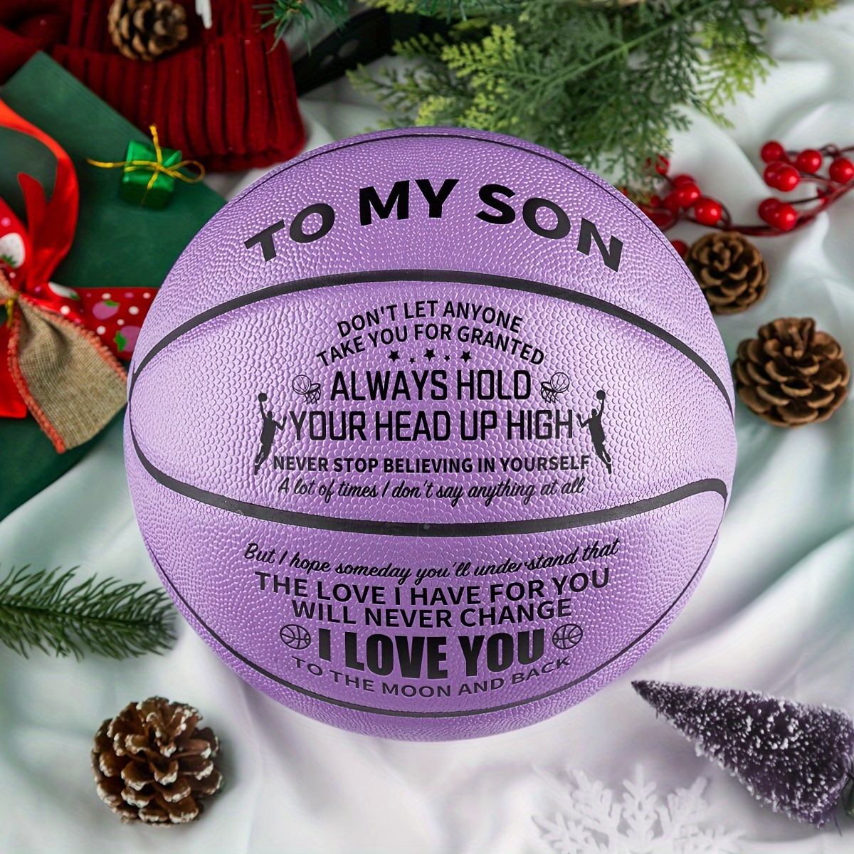 To My Son Personalized Basketball Gift – Tate's Box