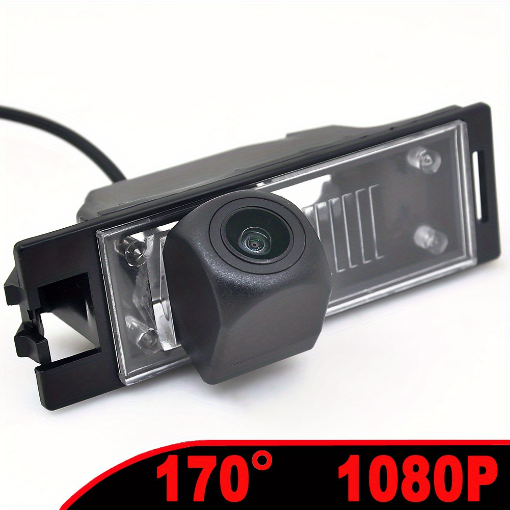GreenYi AHD 1080P Front Side Rear View Camera Night Vision Fisheye  Golden/Black Lens Car Reverse