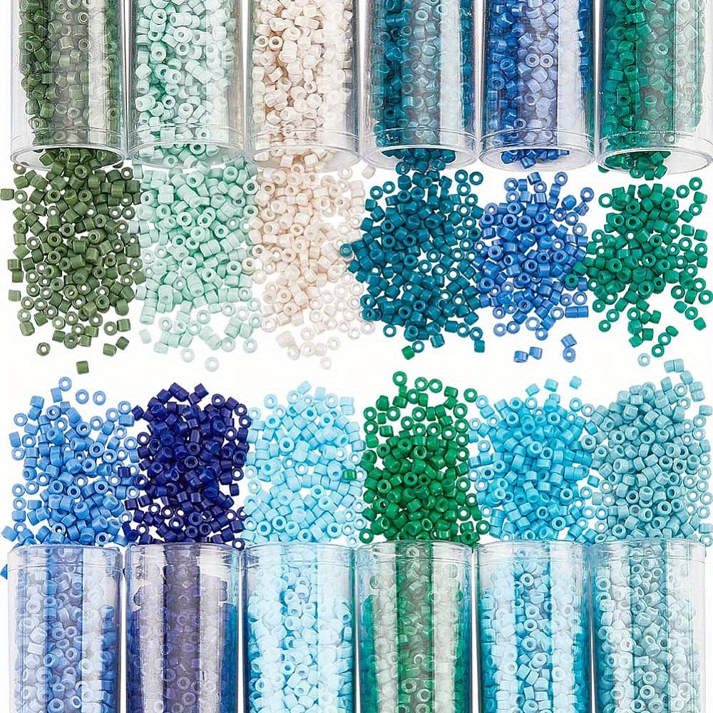 Glass Seed Beads 2mm Crystal Spacer Glass Beads Jewelry Making Accessories  1set