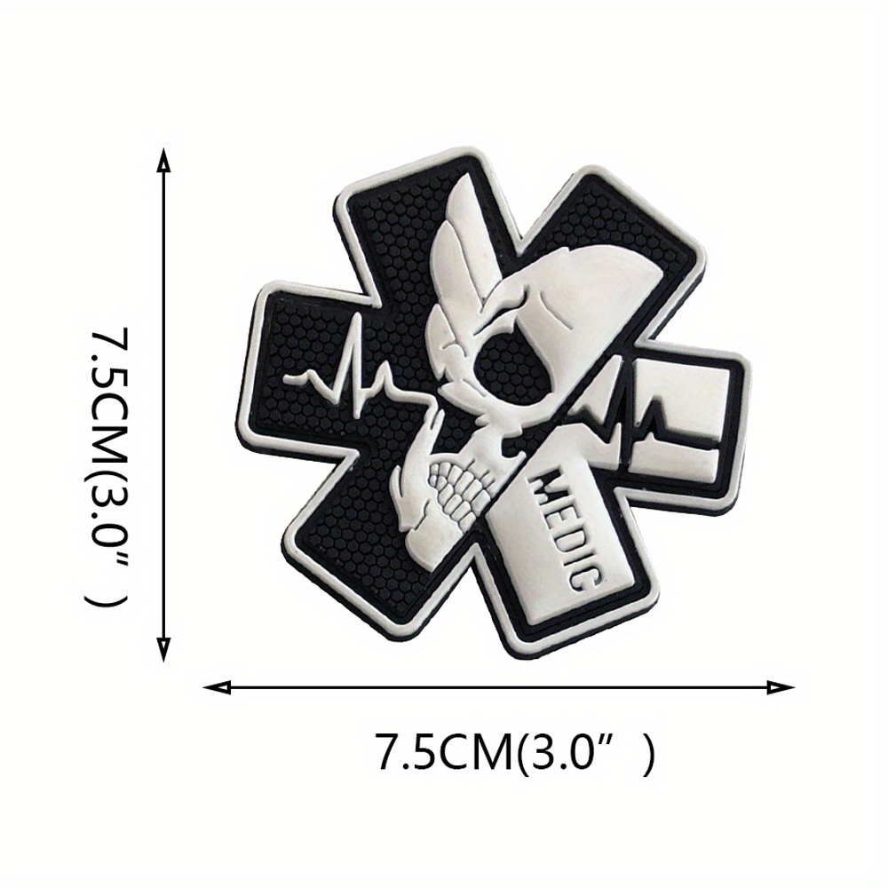 2pcs PVC Patch Military Armband Badge CrossFit 511 Tactical Morale  Decorative Clothing Applique Application with Hook - Price history & Review, AliExpress Seller - Anne Elizabeth's store