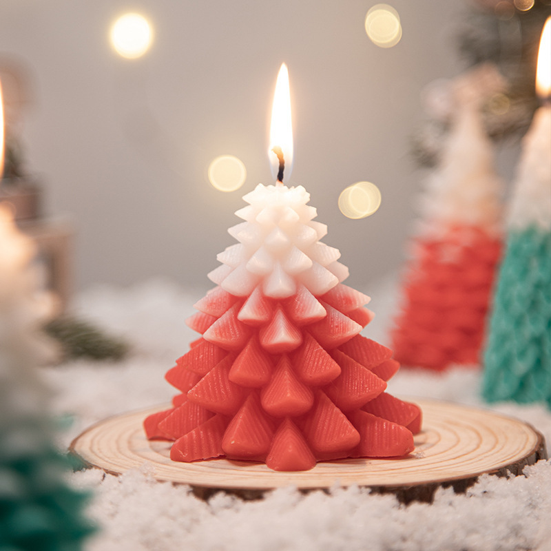 Christmas Tree Candle, Holiday Soy Candles