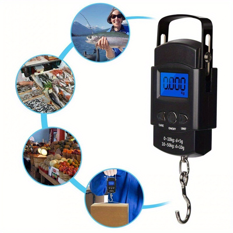 Digital Luggage Scale Hook - 50kg/10g