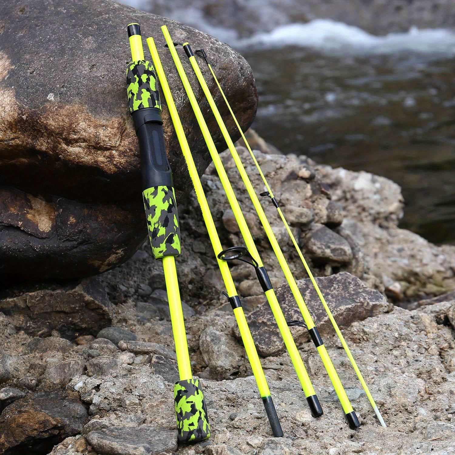 5 feet medium power fishing pole 1pc 5 5ft 170cm glassfiber telescopic fishing
