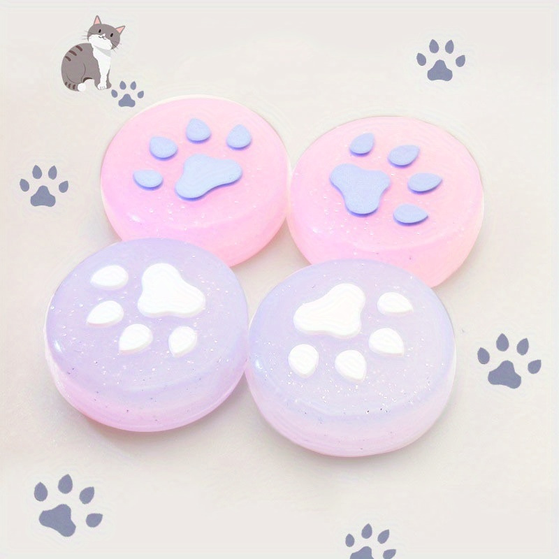 Cute Cat Thumb Cap Joystick Soft Protective Cover For Switch Ns Oled Lite Controller Thumbstick Case