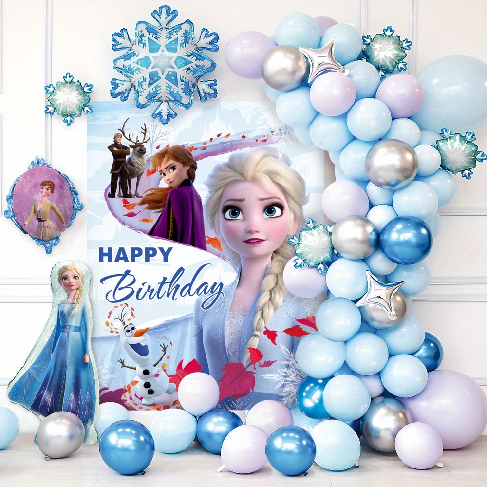 Frozen Ballon Decoration Anniversaire Fille Deco,MMTX Frozen