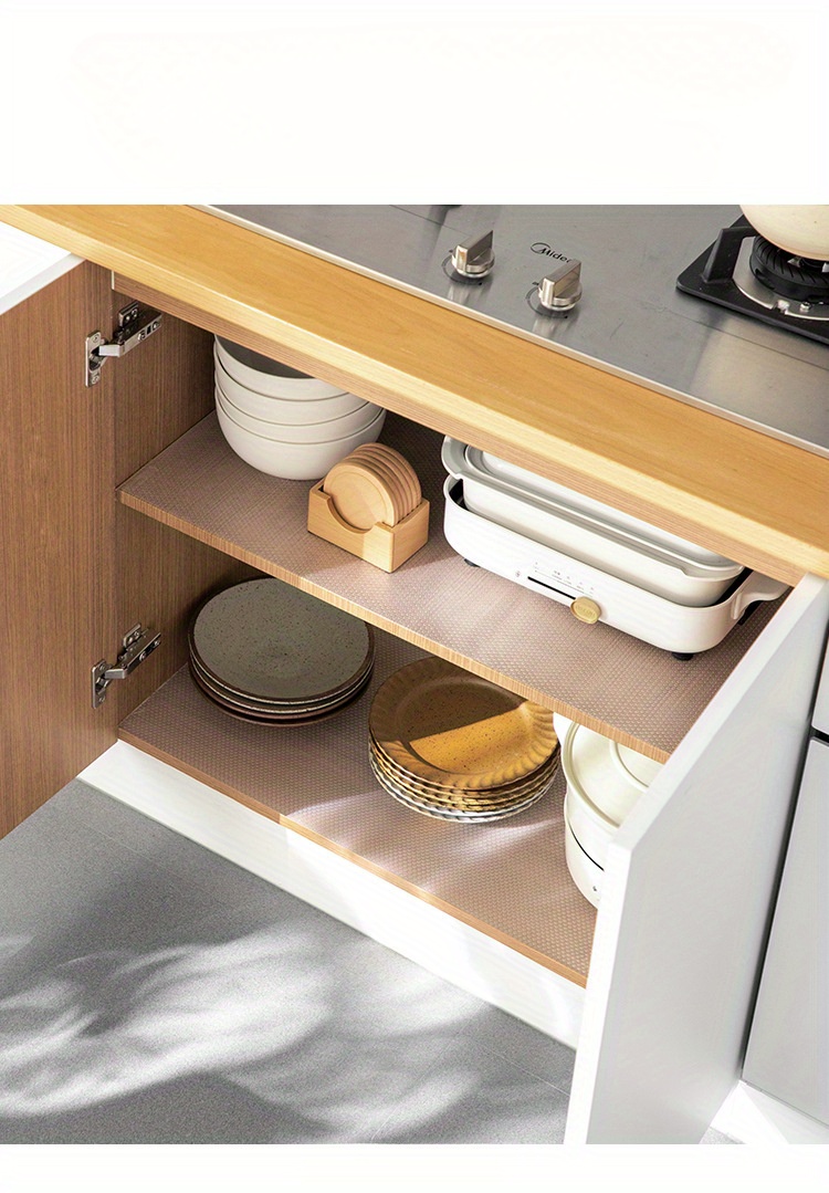 Kitchen Cabinet Liner Shelf Drawer Liner Cabinet Mat Liner - Temu