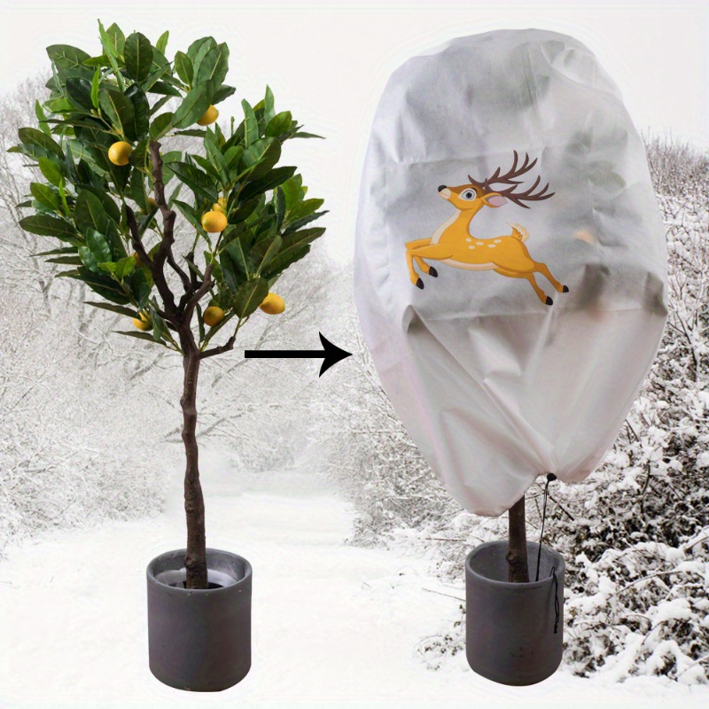 Housses de plantes d'hiver Protection contre le gel Noël