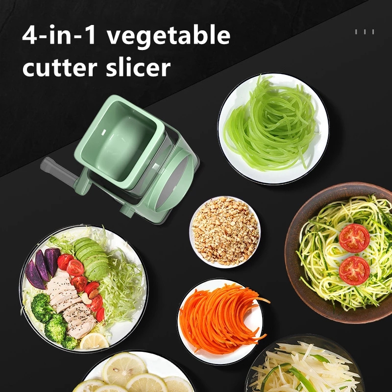 3 in 1 Rotary Cheese Grater With 6 Interchangeable Stainless - Temu