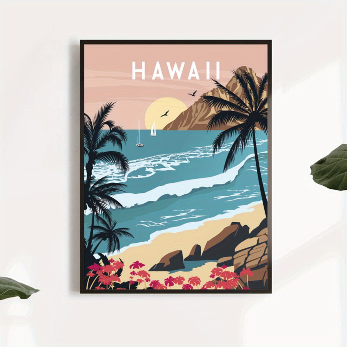 Tablas de surf de estilo hawaiano / Colgante de pared de tortugas marinas /  decoración de flores de hibisco / decoración de piña / decoración de playa  / tabla de surf colgante / océano -  México