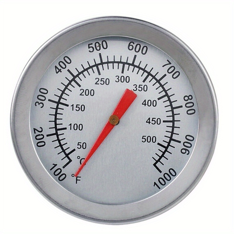 Stainless Steel Bbq Smoker Grill Temperature Gauge Barbecue
