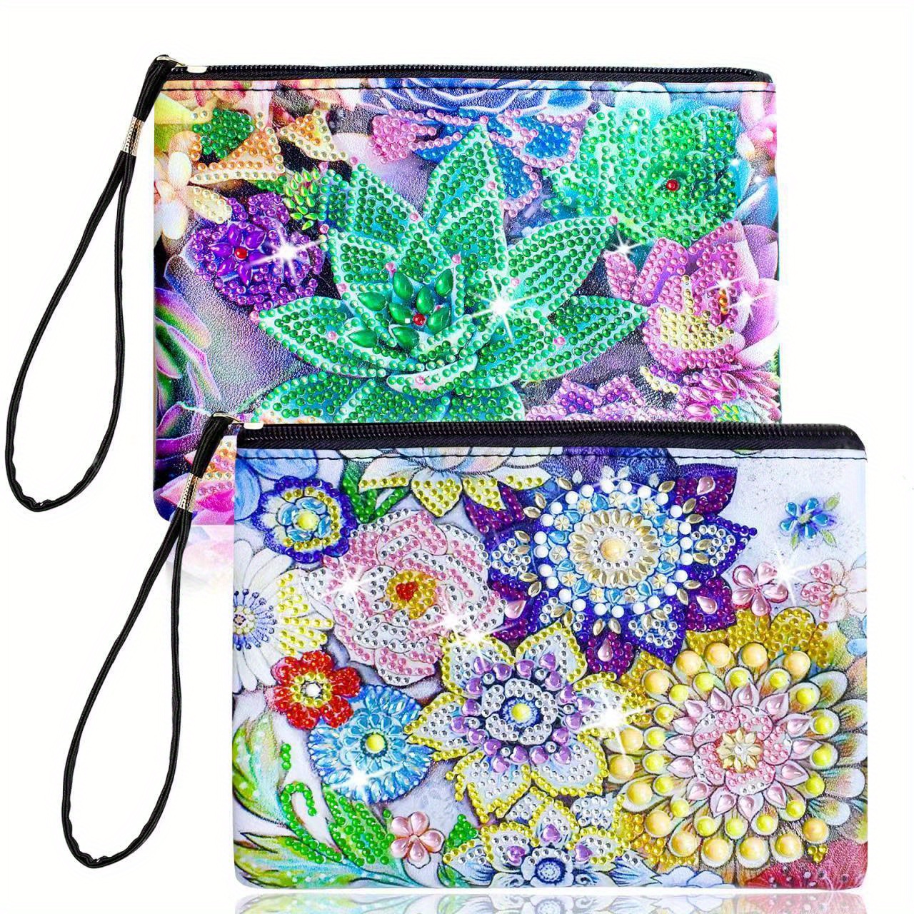 Diamond Painting Bag Bag Succulent Diy Handbag 5d Diy - Temu