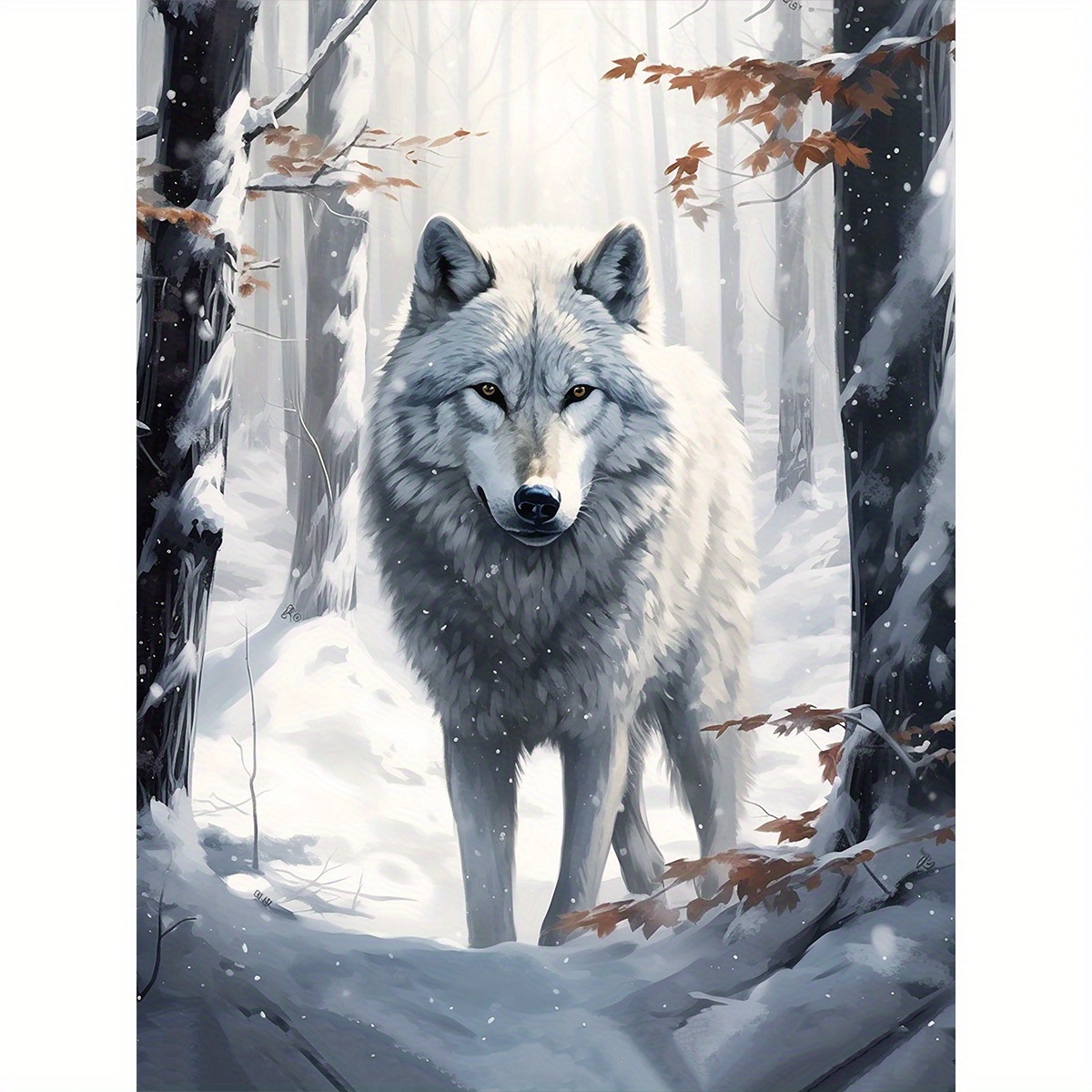 Wolf Diamond Painting - Temu