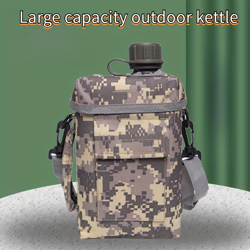 Portable Camouflage Water Bottle For Sports And Fitness Bpa - Temu