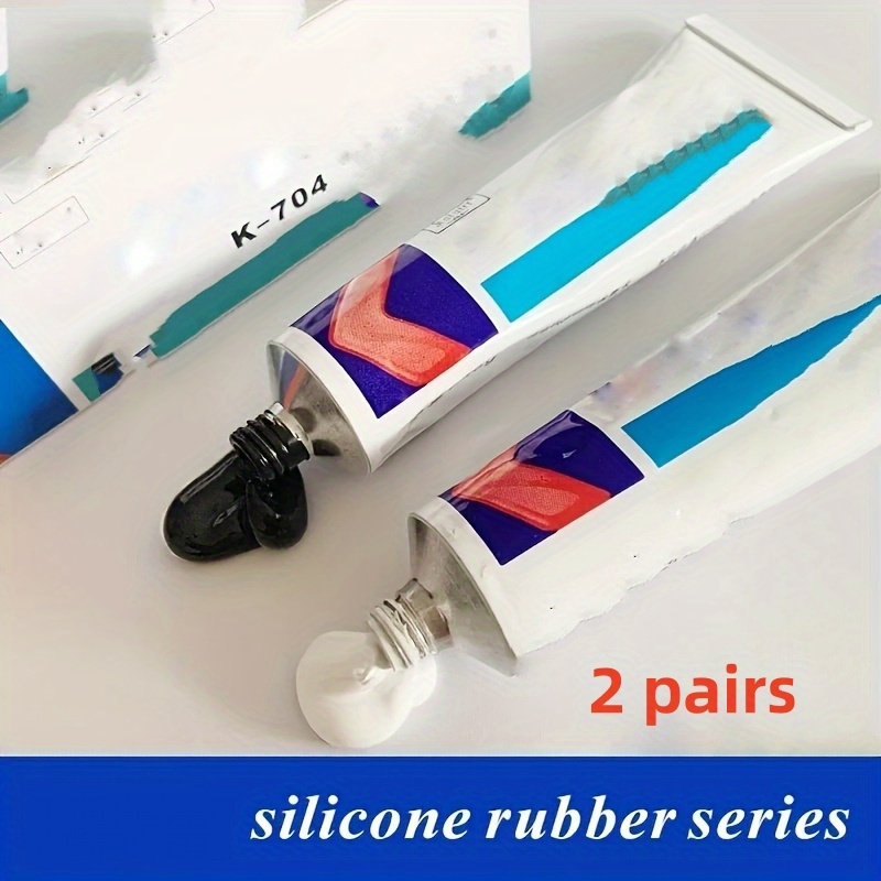1PCS 704 White Silicone Rubber Sealant High Temperature