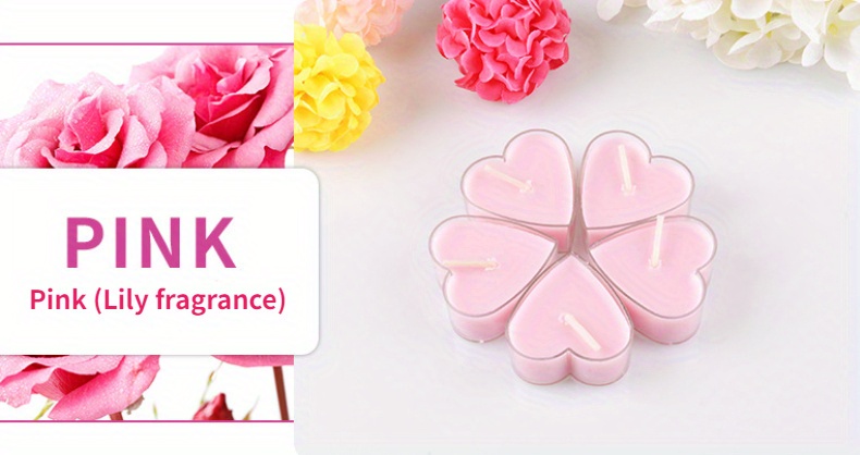 Creative Heart shaped Candle Aromatherapy Romantic Birthday - Temu