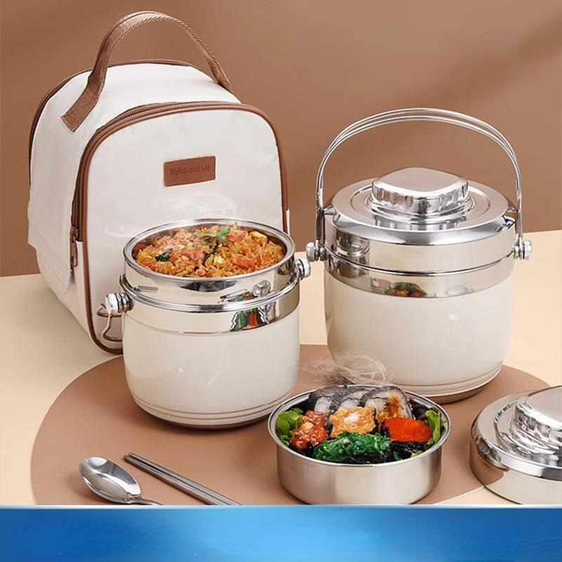 Double Layer Stainless Steel Vacuum Lunch Box