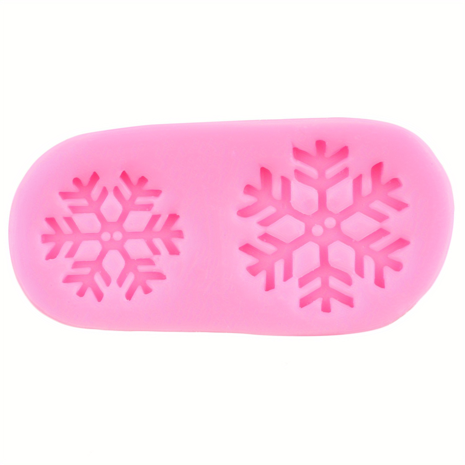 Snowflake Jelly Mold Cake Decoration Tool Candy Chocolate - Temu