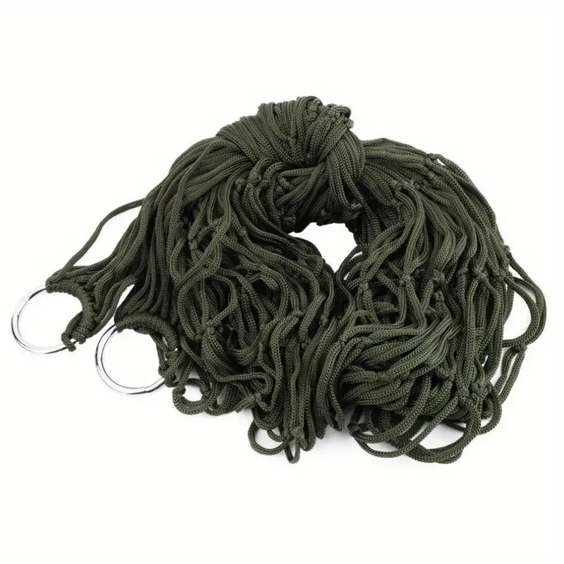 Garden Nylon Hammock Swing Hang Strong Rope Mesh Net - Temu