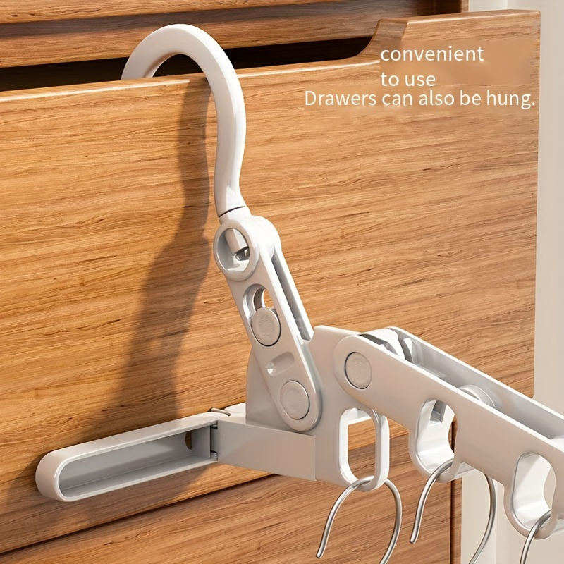 Hanger Storage Organizer Folding Storage Hangers Adhesive Wall