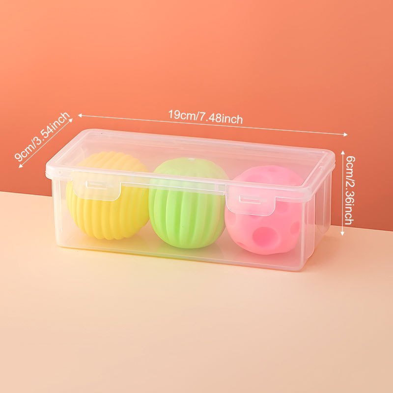 Small Storage Case With Lid, Mini Stackable Plastic Storage