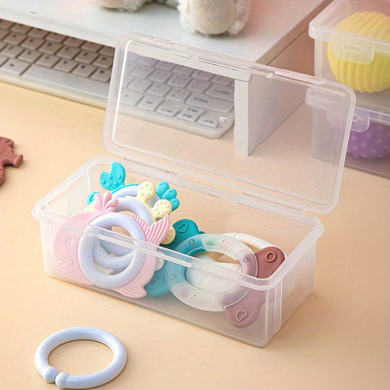 Clear Storage Box Multifunctional Building Blocks Storage - Temu