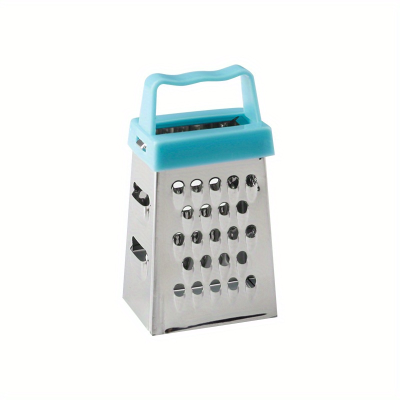 Professional Box Grater, Stainless Steel with 4 Sides, Best for