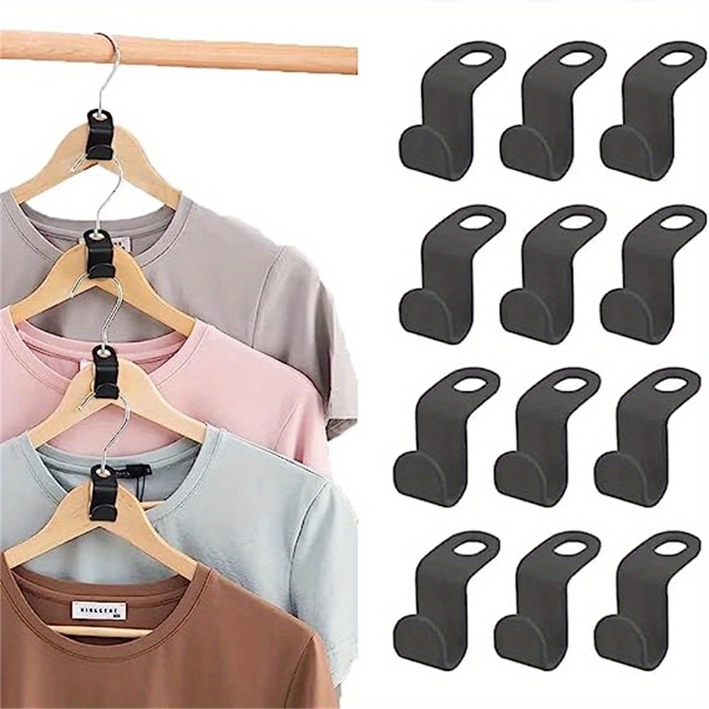 Clothes Hanger Connector Hooks Outfit Hangers Hanger - Temu