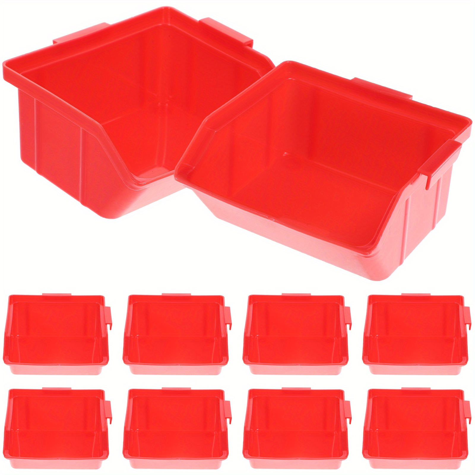 Plastic Stackable/Hangable Storage Bins