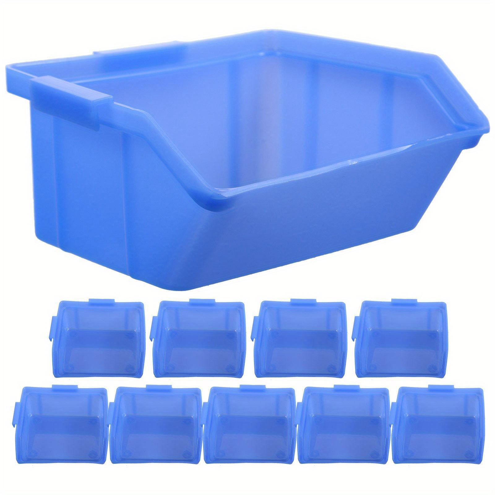 Plastic Stackable/Hangable Storage Bins