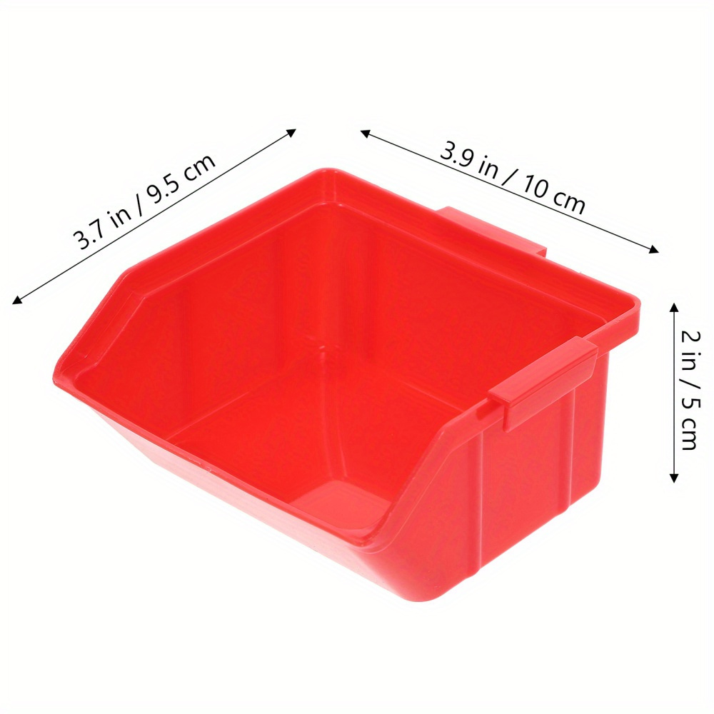 Plastic Storage Bin Stacking Hanging Bin Small Parts Container