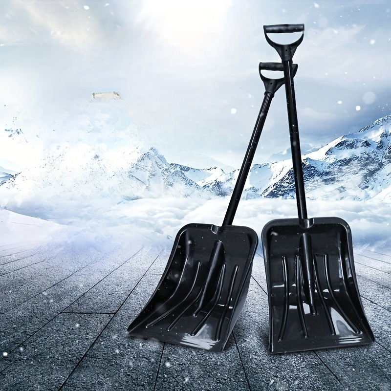 Pelle à neige portable pour voiture Multifonctionnel Pelle détachable  Outils pratiques de déneigement Noir Nouveau
