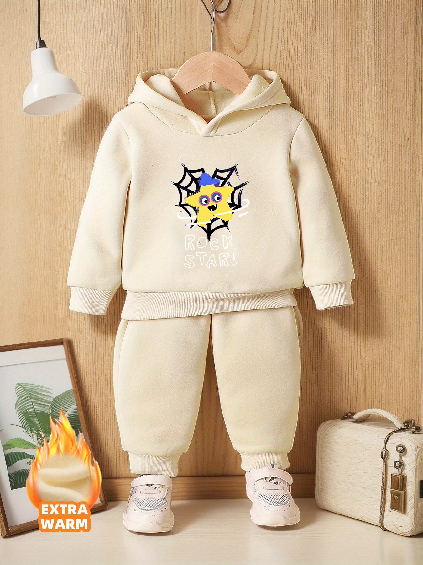 Infant Baby Boys And Girls Autumn winter Cute Cartoon Star - Temu  Philippines