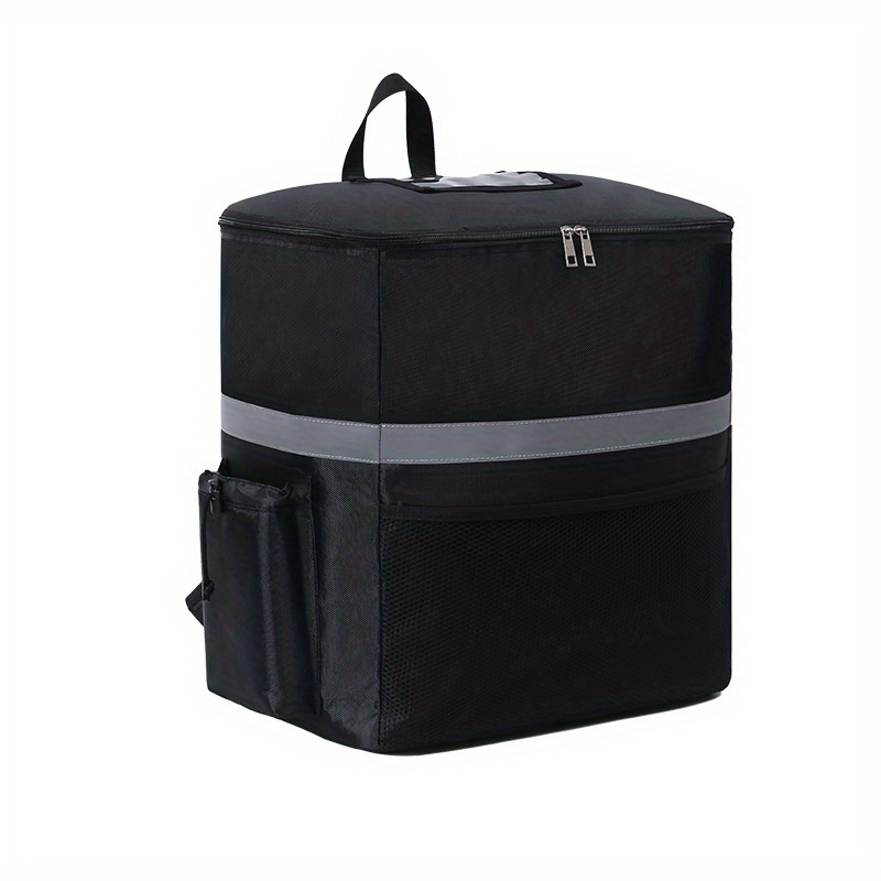 Bolsa térmica aislada para el almuerzo, fiambrera para adultos, bolsa  refrigeradora plegable de gran capacidad, bolso portátil para gimnasio,  playa al Negro S Sunnimix Bolsa