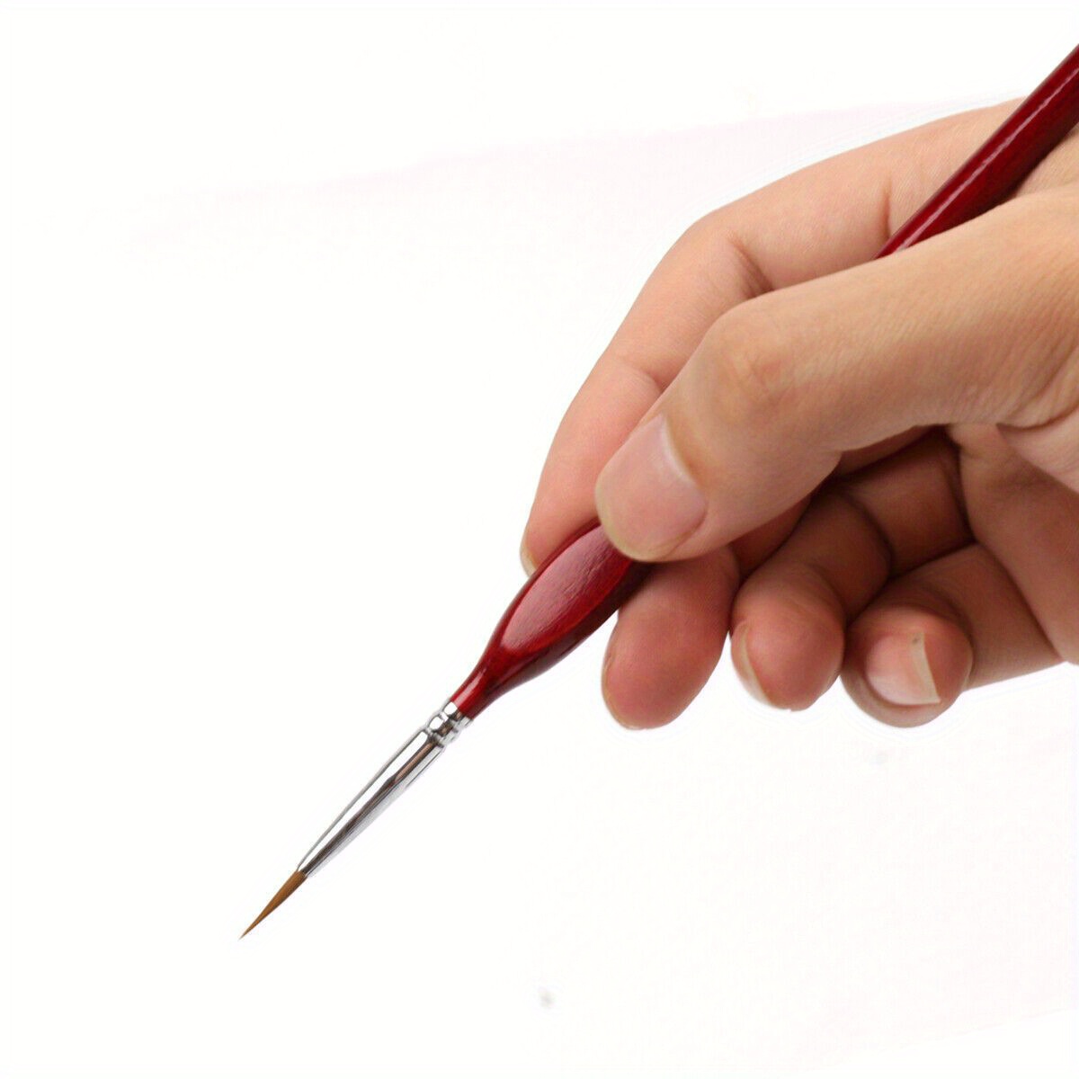 8pcs Micro Fine Detail Paint Brush Set, Professional Artist Small Miniature  Detail Brushes Kit For Watercolor