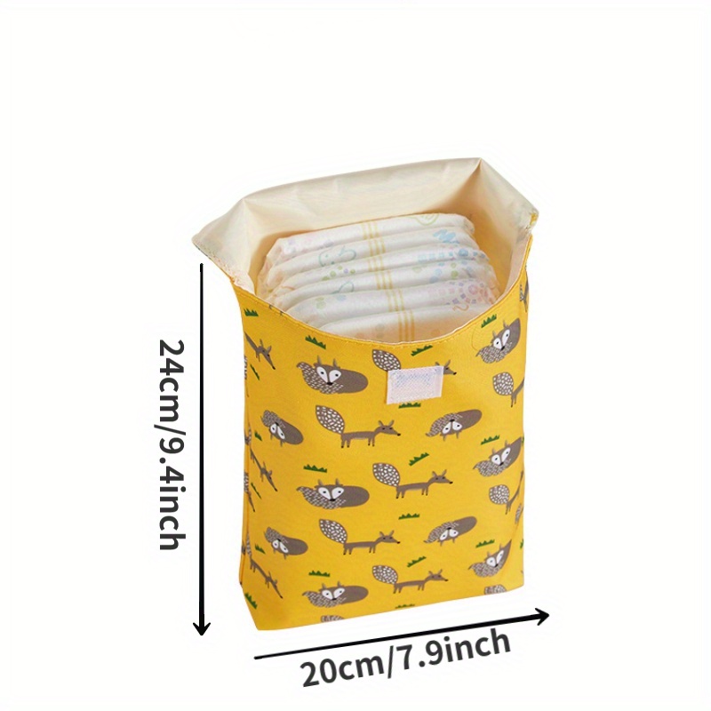 Mumsbest Reusable Diaper Pod Large-capacity Wet Dry Diaper Pods Bag  Organizer Stroller Waterproof Nappy Bag For Mummy - Temu