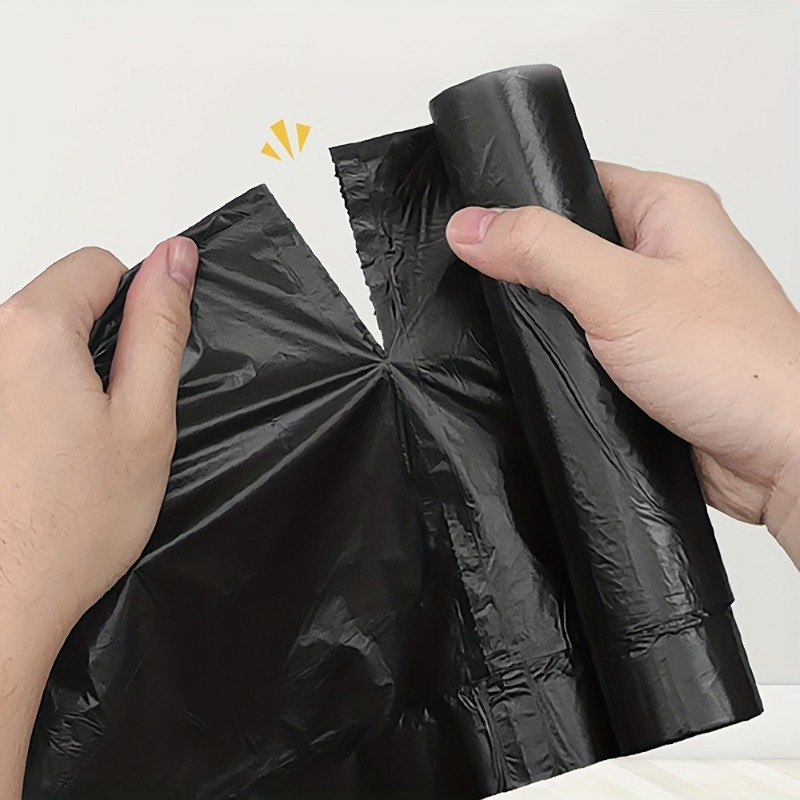 Kitchen Household Extra Thick Drawstring Type Garbage Bag,bathroom Trash Bag,  Disposable Trash Bag, Pouch Kitchen Storage Garbage Bags, Plastic Bag For  Bathroom Kitchen Office Restaurant Cleaning - Temu