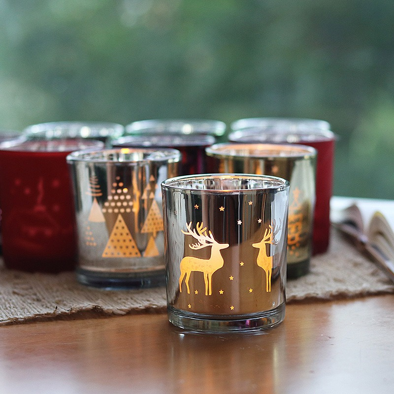 Metal Tins Scented Candle Cups Christmas Candle Jar Tea - Temu